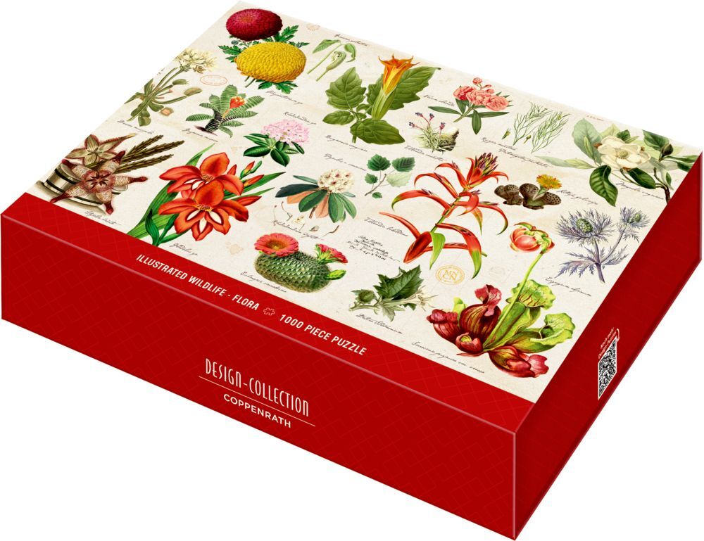 Illustrierte Pflanzenwelt, Puzzle main product photo