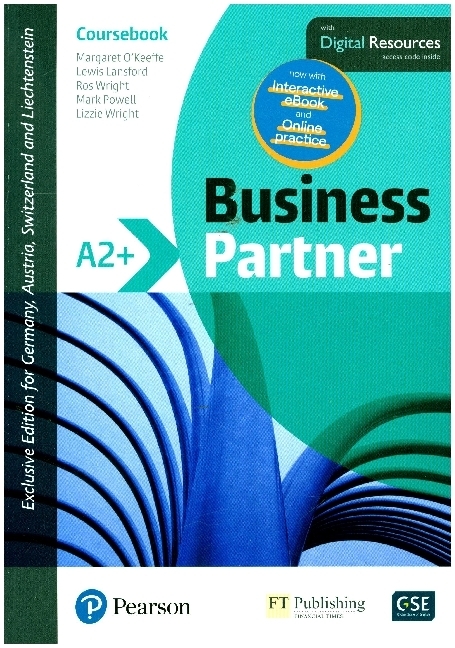 Business Partner A2+ DACH Coursebook & Standard MEL & DACH Reader+ eBook Pack, m. 1 Beilage, m. 1 Online-Zugang main product photo