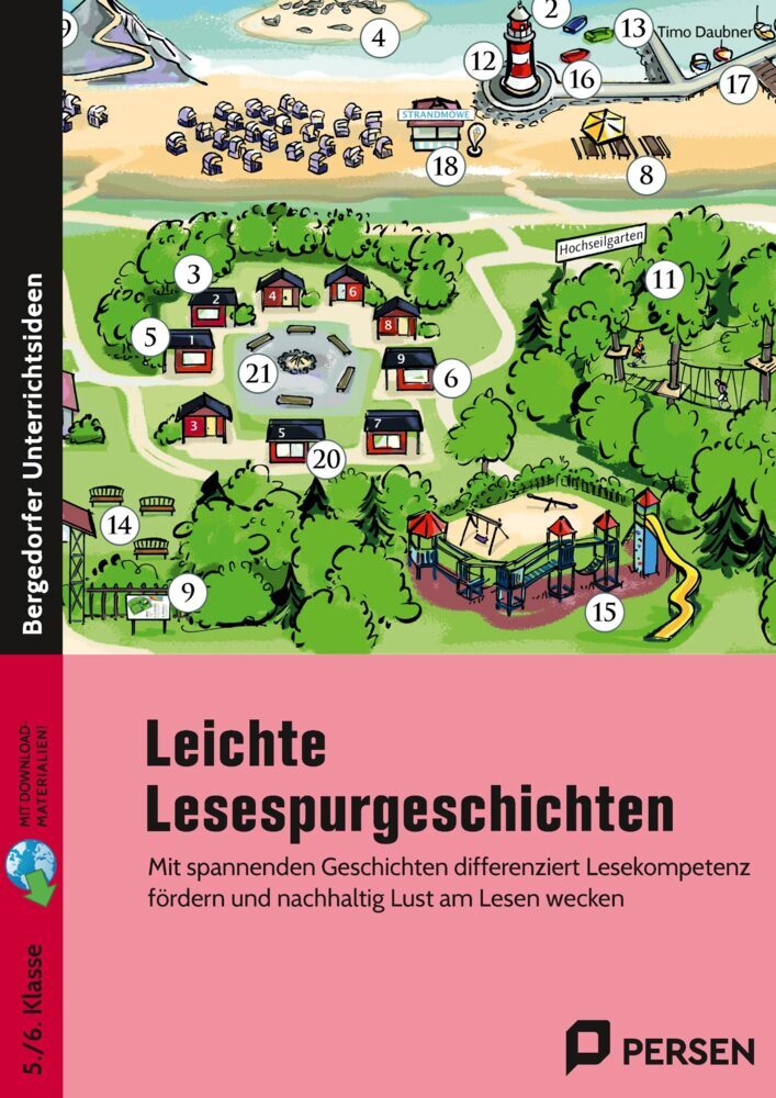 Leichte Lesespurgeschichten 5./6. Klasse - Deutsch main product photo