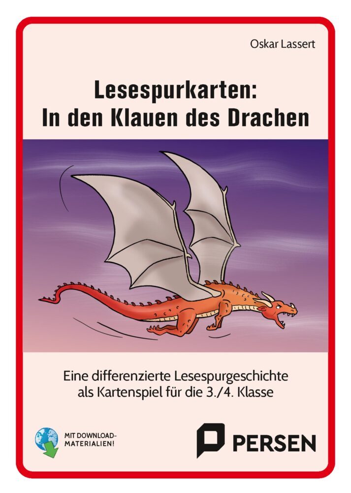 Lesespurkarten: In den Klauen des Drachen, m. 1 Beilage main product photo
