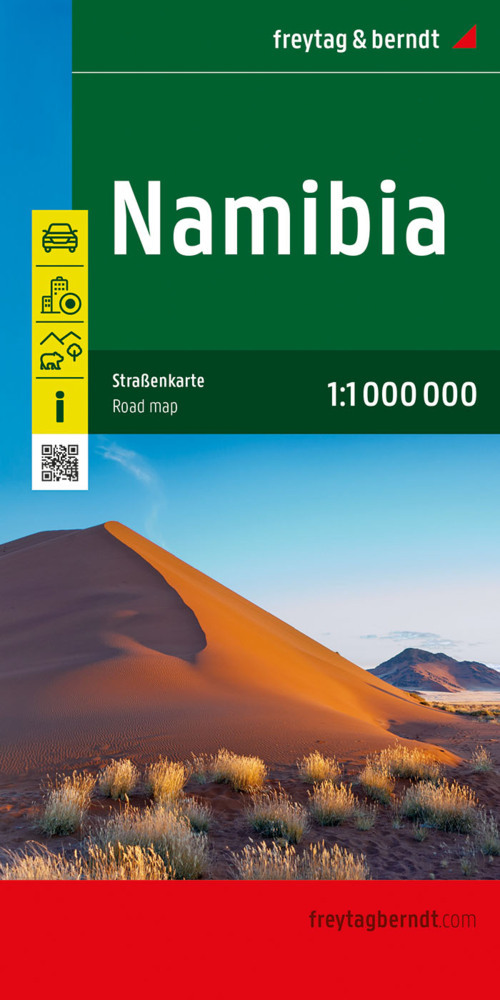 Namibia, Straßenkarte 1:1.000.000, freytag & berndt main product photo
