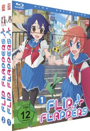 Flip Flappers - Gesamtausgabe - Bundle - Vol.1-2 - Blu-ray