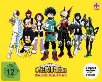 My Hero Academia - 1. Staffel - Gesamtausgabe - DVD Box (3 DVDs) [Collector's Edition]