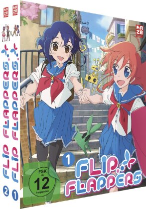 Flip Flappers - Gesamtausgabe - Bundle - Vol.1-2 - DVD
