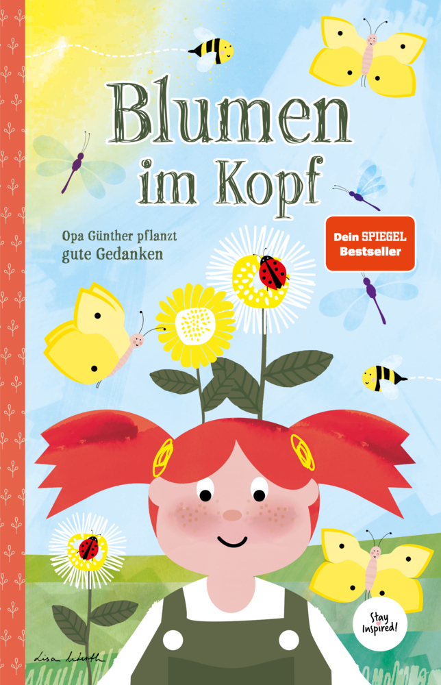 Blumen im Kopf. Opa Günther pflanzt gute Gedanken main product photo