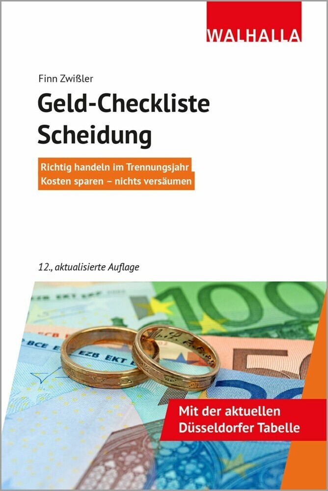 Geld-Checkliste Scheidung main product photo
