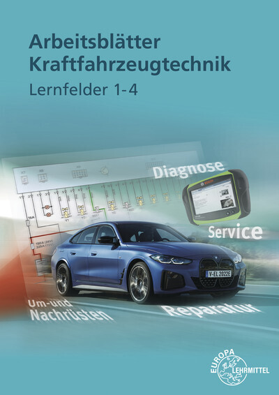 Arbeitsblätter Kraftfahrzeugtechnik Lernfelder 1-4 main product photo