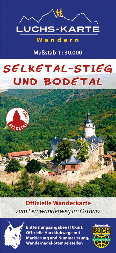 Luchs-Wanderkarte Selketal-Stieg und Bodetal main product photo