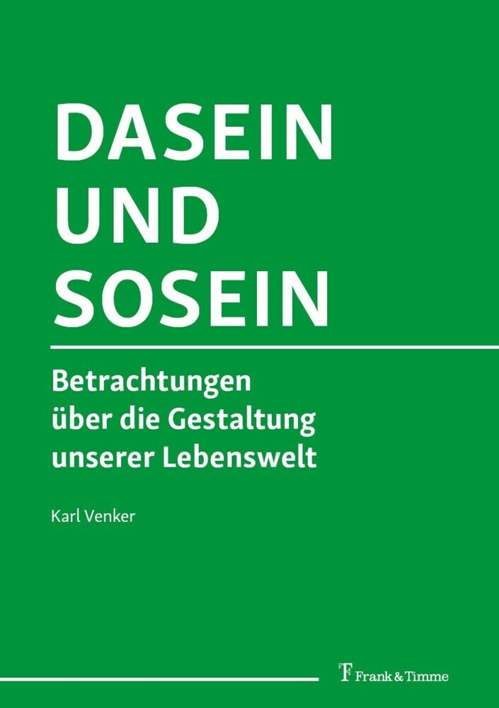 Dasein und Sosein main product photo