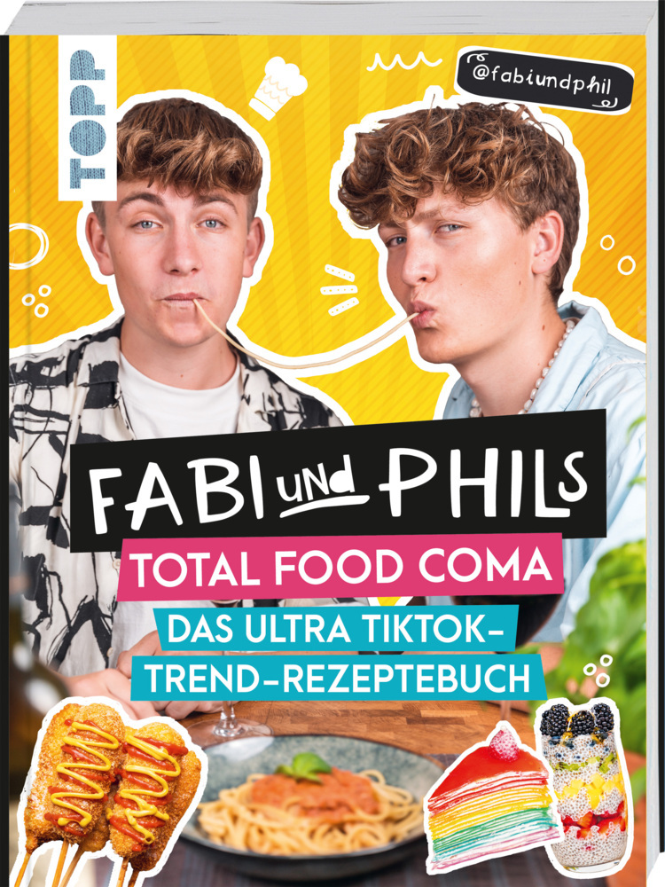 Fabi und Phils Total Food Coma - Das ultra Tiktok Trend-Rezeptebuch main product photo