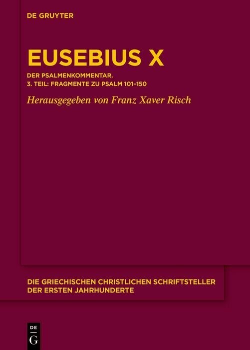 Eusebius Werke main product photo