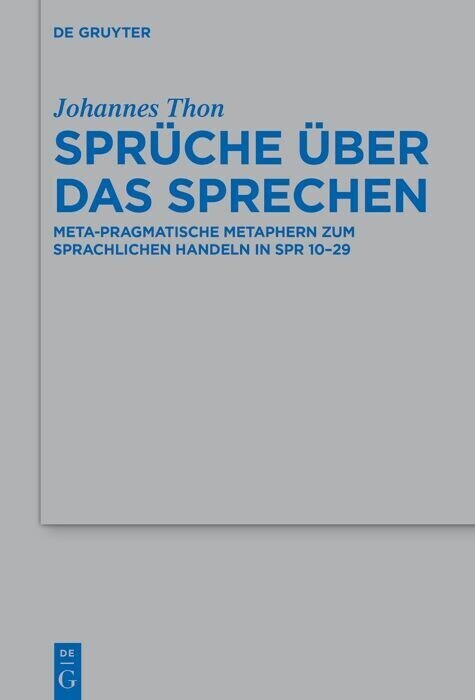 Sprüche über das Sprechen main product photo