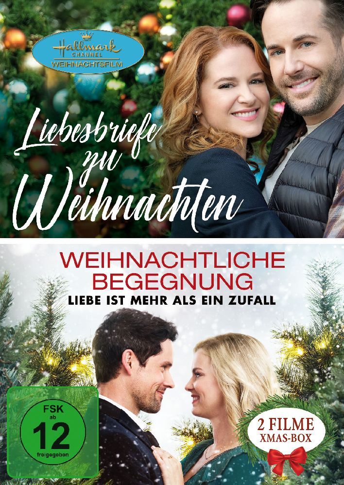 Liebesbriefe zu Weihnachten & Weihnachtliche Begegnung - Liebe ist mehr als ein Zufall, 2 DVD main product photo