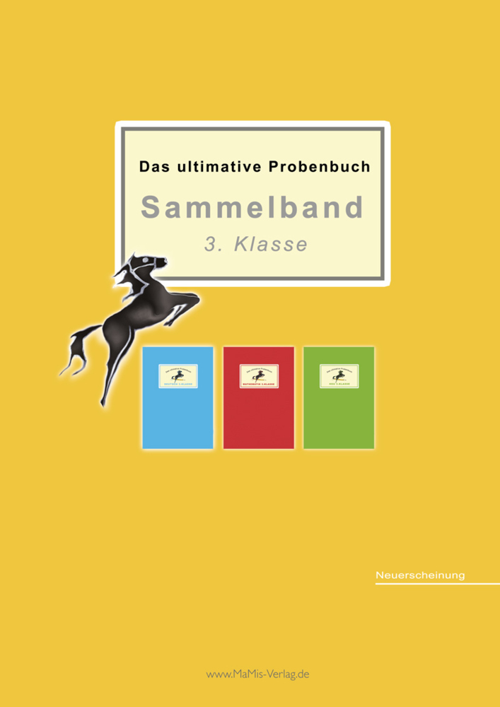 Das ultimative Probenbuch Sammelband 3. Klasse main product photo