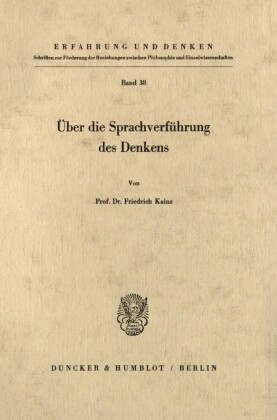Über die Sprachverführung des Denkens.