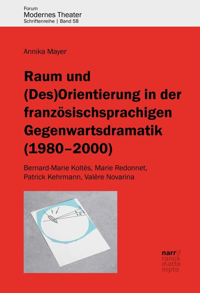 Raum und (Des)Orientierung in der französischsprachigen Gegenwartsdramatik (1980-2000) main product photo
