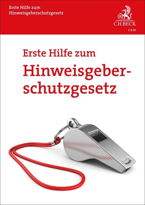 Erste Hilfe zum Hinweisgeberschutzgesetz main product photo