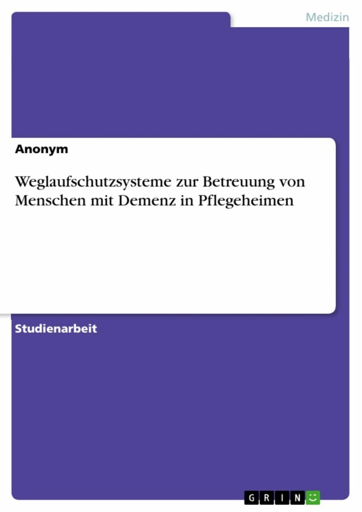 Weglaufschutzsysteme zur Betreuung von Menschen mit Demenz in Pflegeheimen main product photo