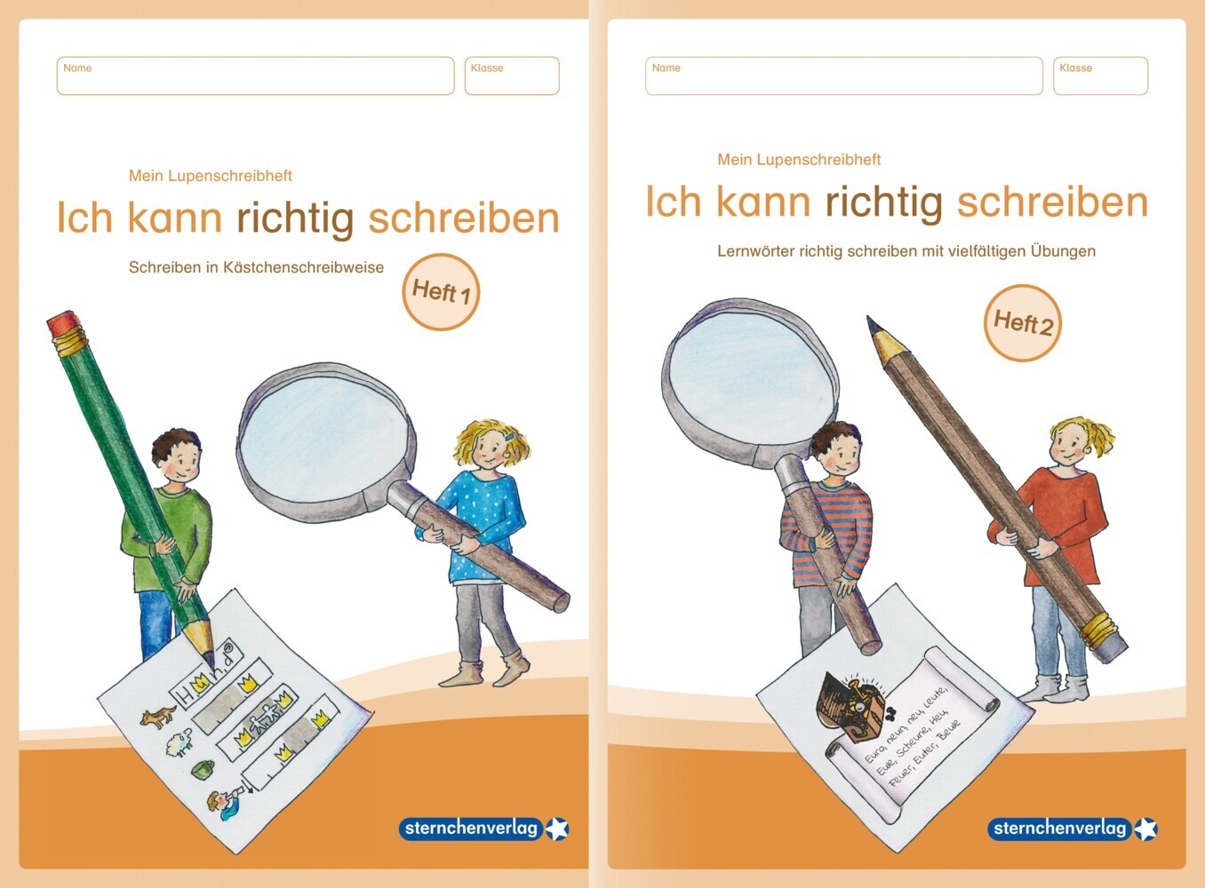 Mein Lupenschreibheft 1 und 2 - Ich kann richtig schreiben main product photo