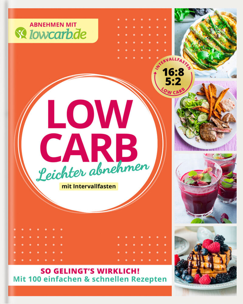 LOW CARB. Leichter abnehmen mit Intervallfasten main product photo