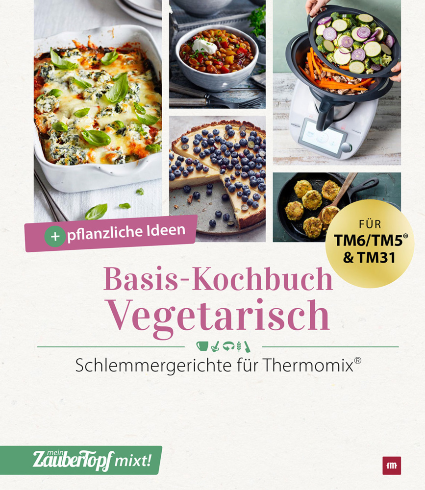 mein ZauberTopf mixt! Basis-Kochbuch Vegetarisch main product photo