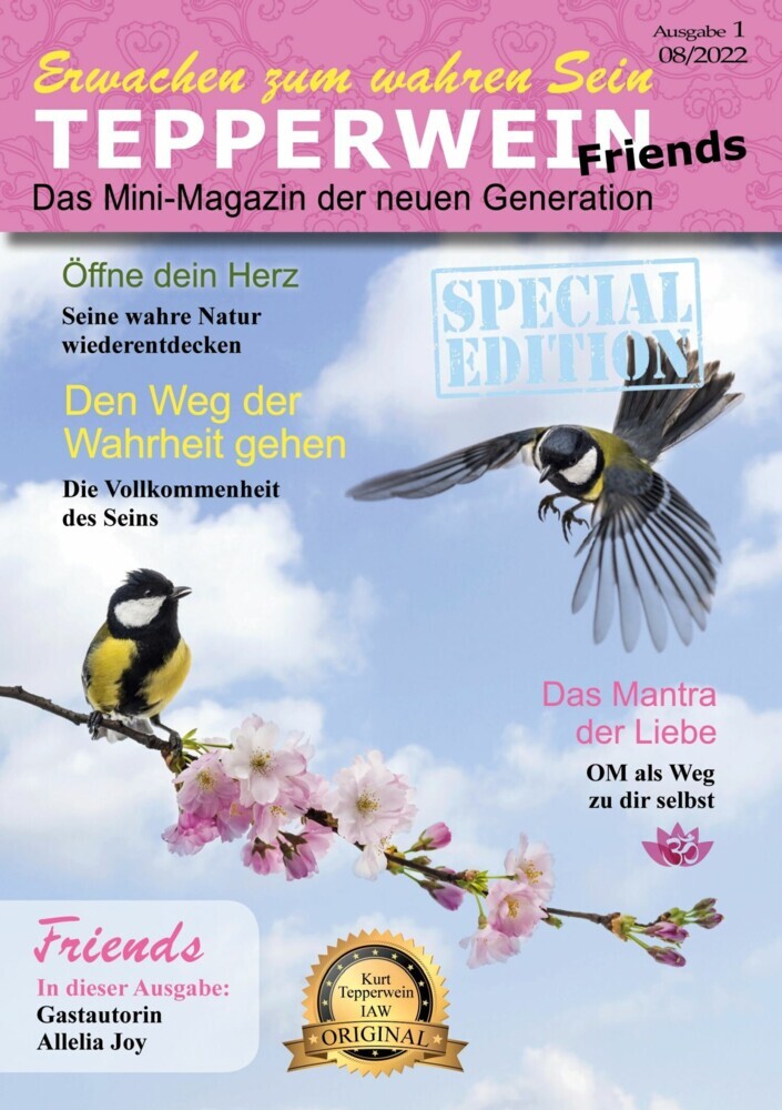 Erwachen zum wahren Sein - Tepperwein Friends Magazin main product photo