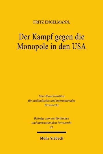 Der Kampf gegen die Monopole in den USA main product photo