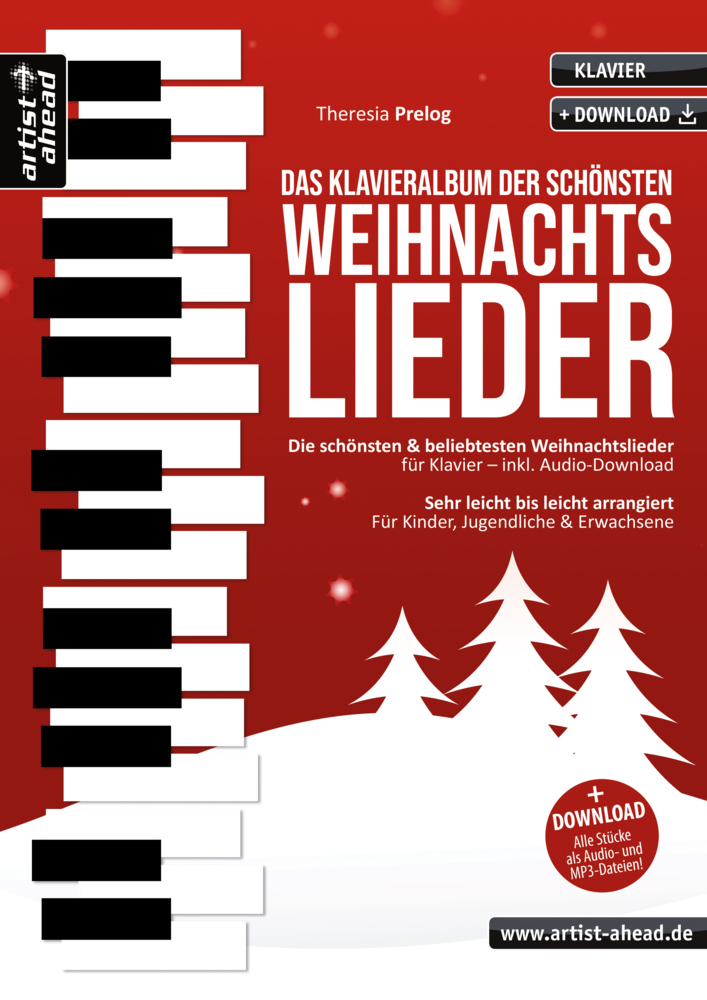 Das Klavieralbum der schönsten Weihnachtslieder main product photo