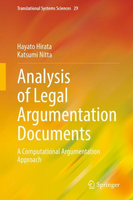 Analysis of Legal Argumentation Documents main product photo