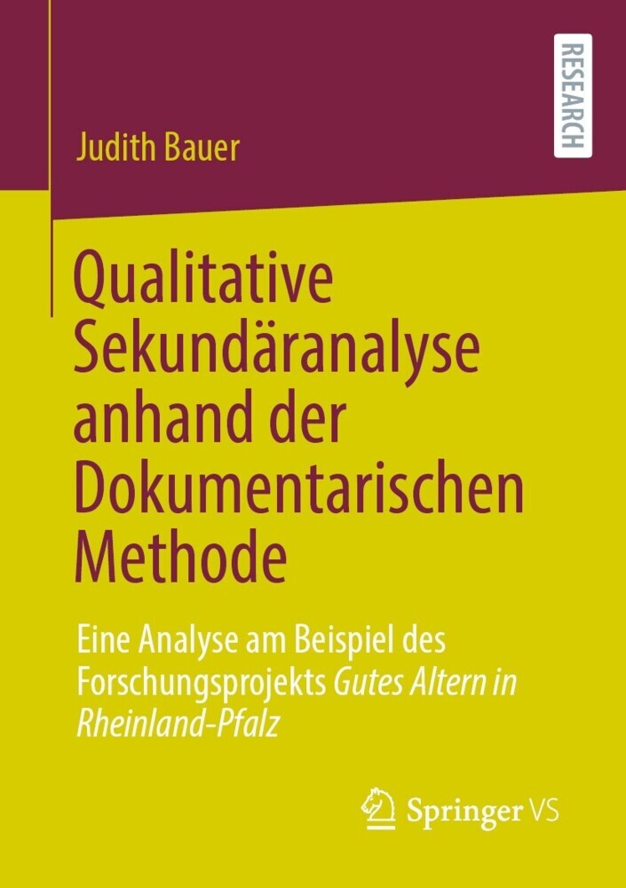 Qualitative Sekundäranalyse anhand der Dokumentarischen Methode main product photo