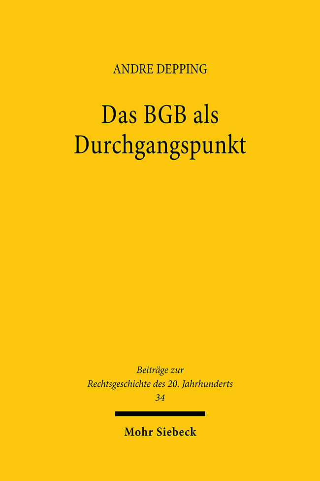 Das BGB als Durchgangspunkt main product photo