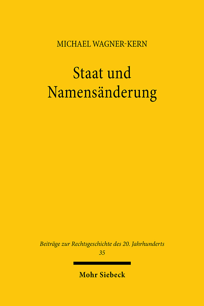 Staat und Namensänderung main product photo