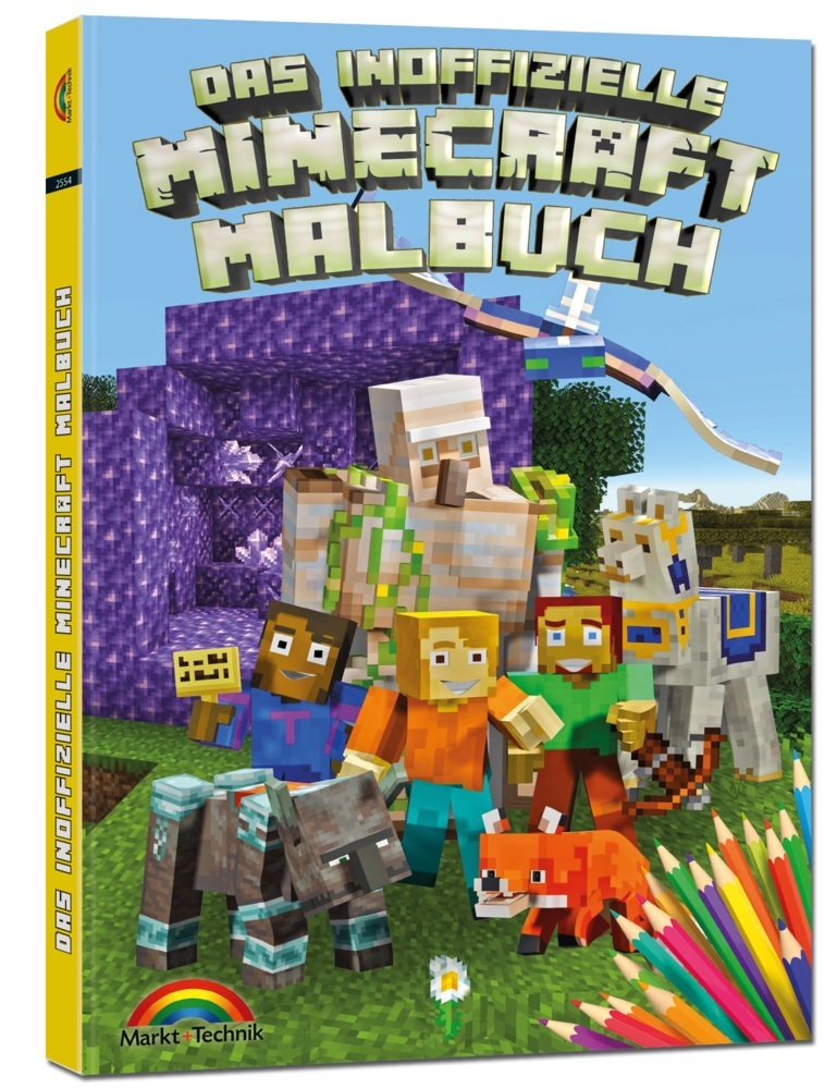 Das inoffizielle Minecraft Malbuch für Kinder und Jugendliche - zum Ausmalen der Minecraft Welt main product photo