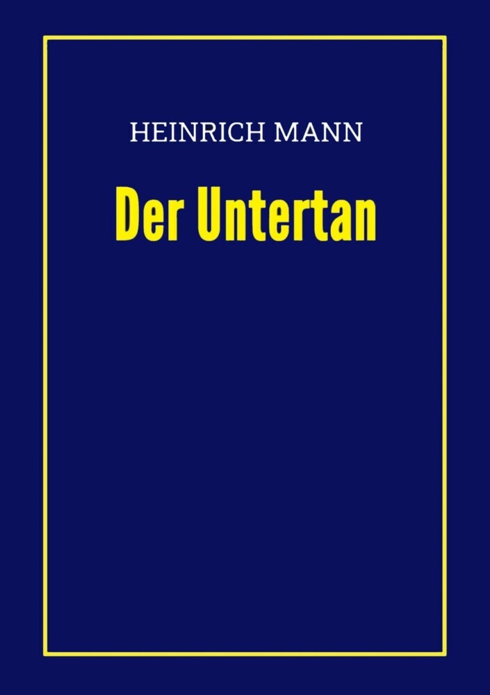 Der Untertan main product photo