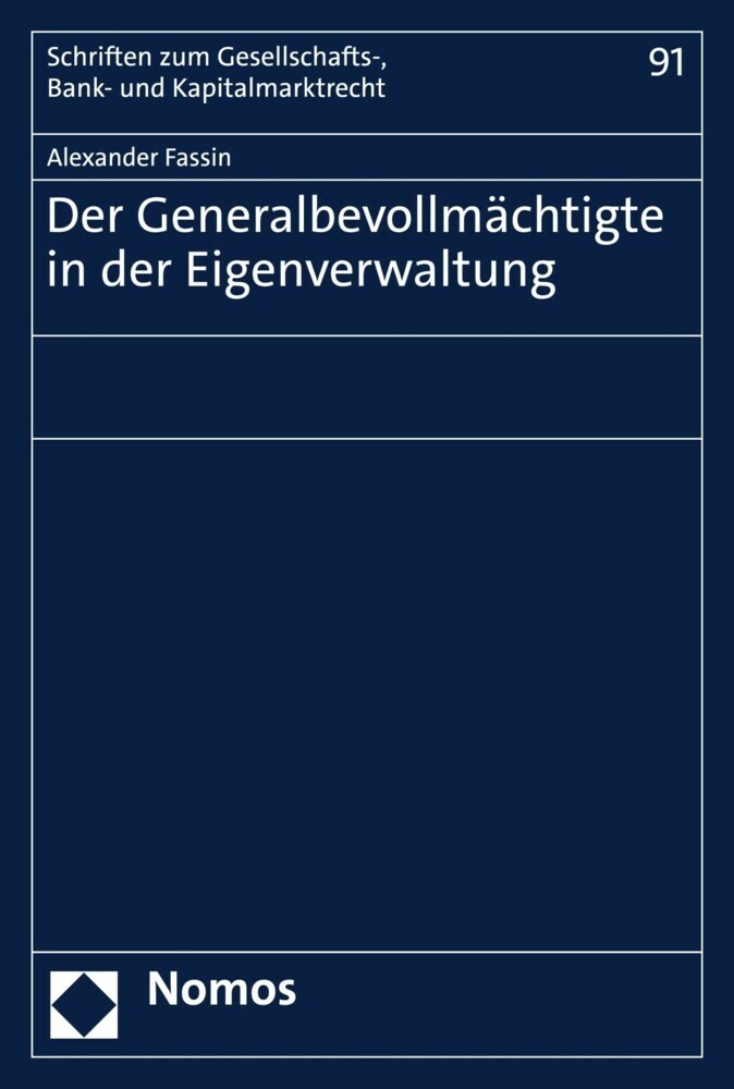 Der Generalbevollmächtigte in der Eigenverwaltung main product photo