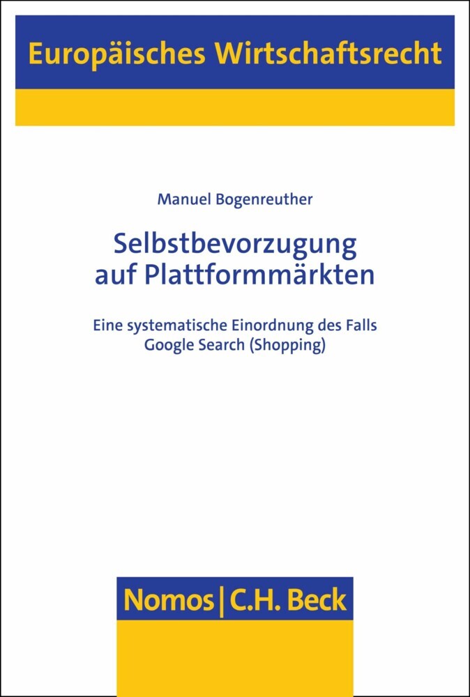 Selbstbevorzugung auf Plattformmärkten main product photo