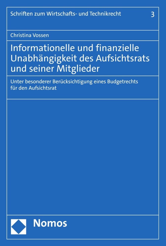 Informationelle und finanzielle Unabhängigkeit des Aufsichtsrats und seiner Mitglieder main product photo