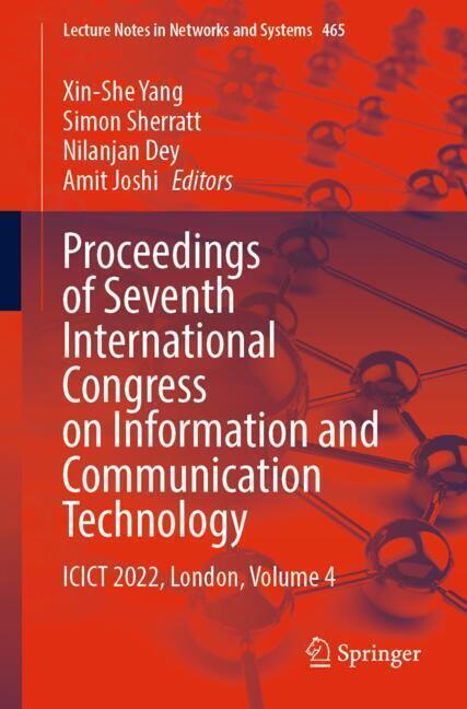 Proceedings of Seventh International Congress on Information and Communication Technology main product photo