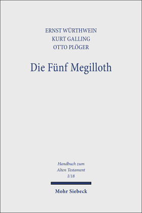 Die Fünf Megilloth