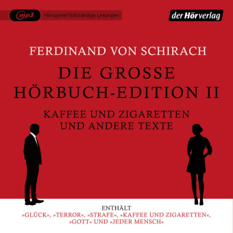 Die große Hörbuch-Edition II - Kaffee und Zigaretten und andere Texte, 3 Audio-CD, 3 MP3