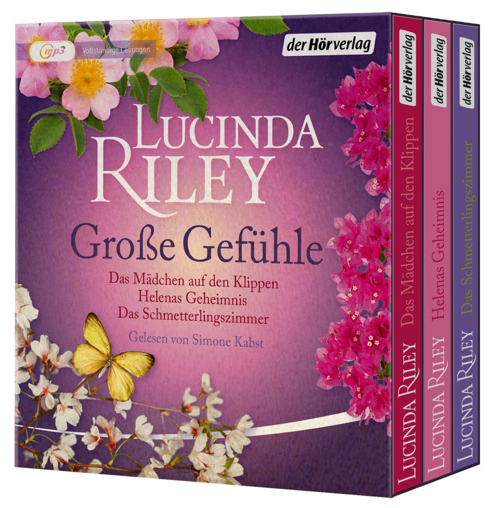 Große Gefühle: Das Mädchen auf den Klippen - Helenas Geheimnis - Das Schmetterlingszimmer, 6 Audio-CD, 6 MP3 main product photo