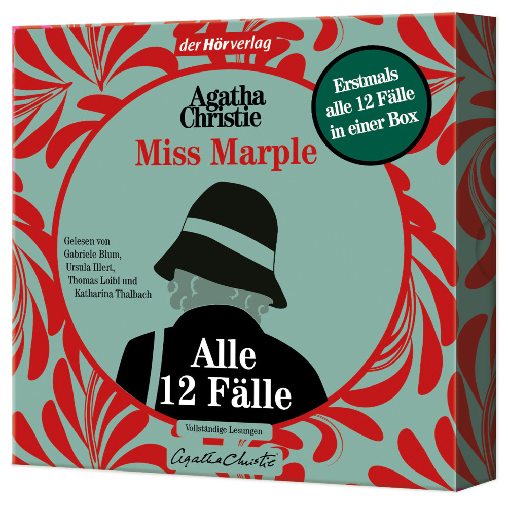Miss Marple - Alle 12 Fälle, 10 Audio-CD, 10 MP3 main product photo