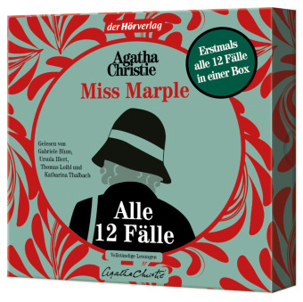 Miss Marple - Alle 12 Fälle, 10 Audio-CD, 10 MP3