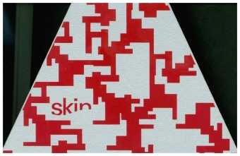 SKIN DESIGN Buchstütze LEGIS Gr. S (Steuergesetze) mit rutschfester Gummikante