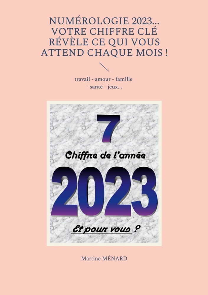 Numérologie 2023... Votre chiffre CLÉ révèle ce qui vous attend chaque mois ! main product photo