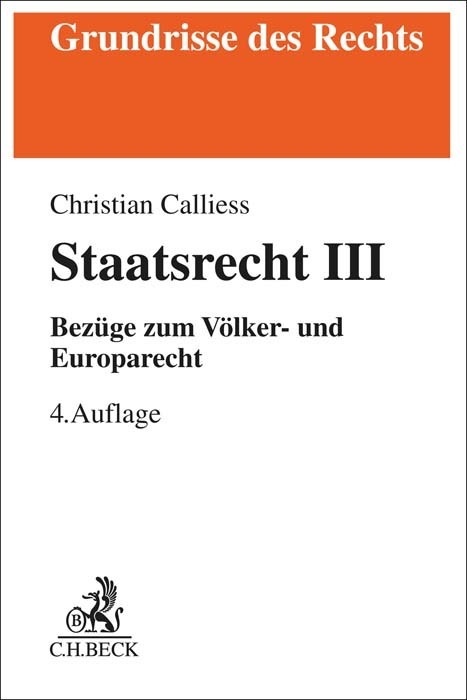 Staatsrecht III main product photo