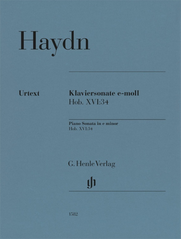 Joseph Haydn - Klaviersonate e-moll Hob. XVI:34 main product photo