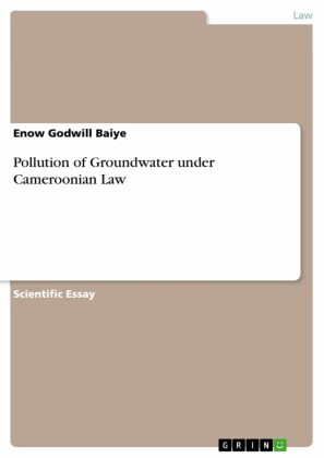 Pollution of Groundwater under Cameroonian Law