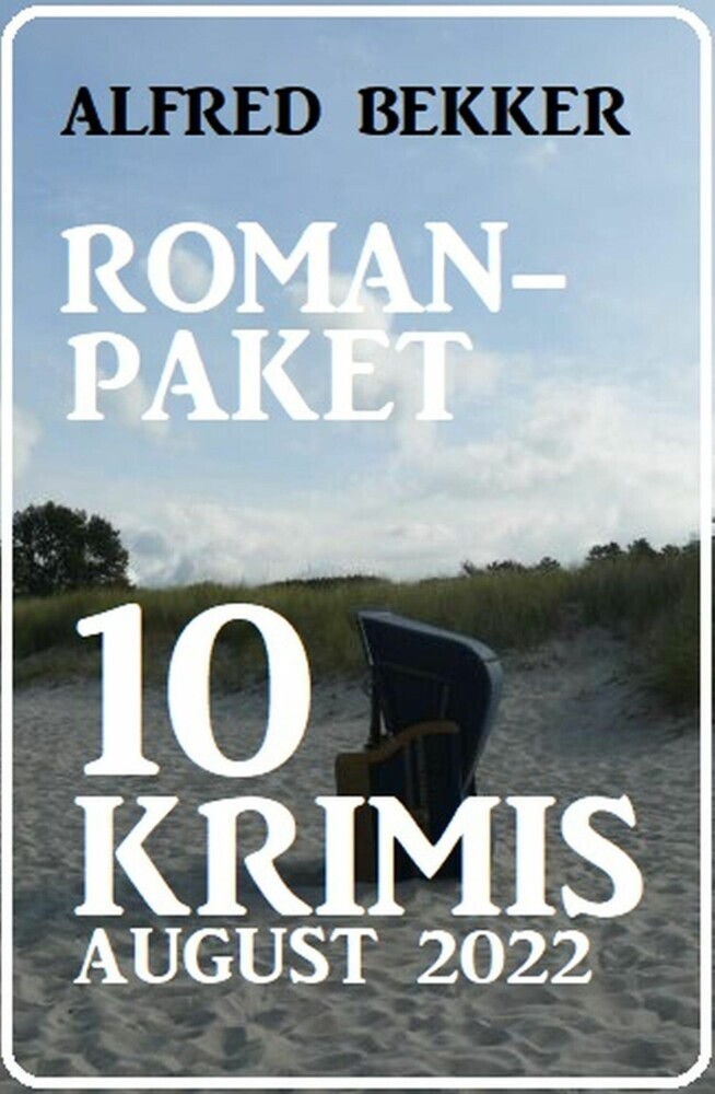 Romanpaket 10 Krimis August 2022 main product photo