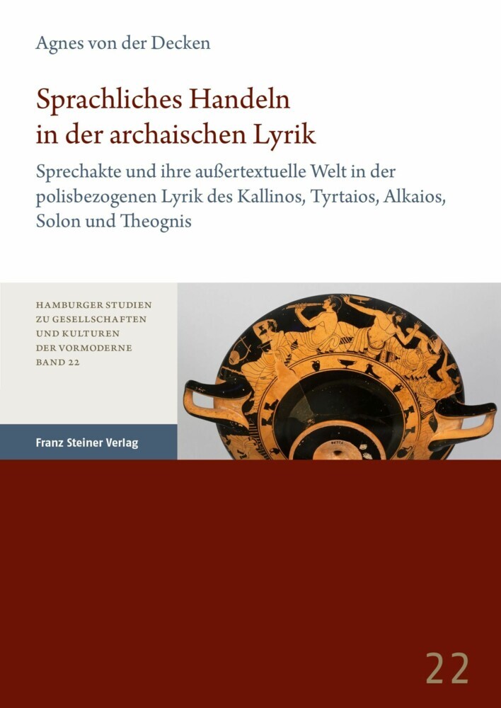 Sprachliches Handeln in der archaischen Lyrik main product photo